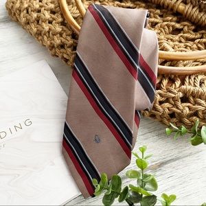 Dior diagonal stripe vintage tie